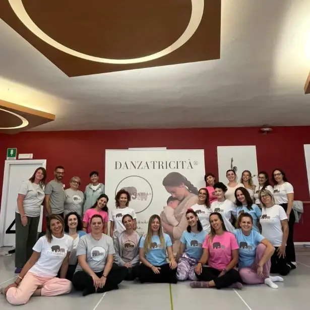 Il team di Danzatricità della puericultrice Lombardia Sara Moroni